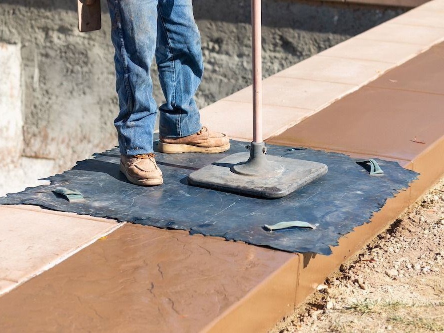 Finished decorative surface