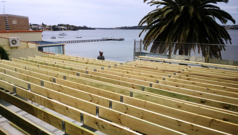 Professional deck construction